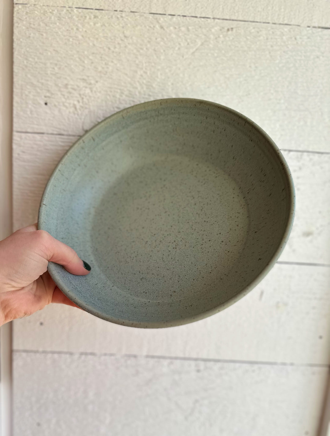 9" Large Platebowl (Multiple Colors) | Schyler the Potter, Made in MI