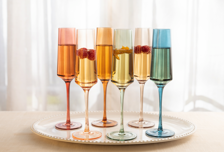 Individual Champagne Flute | Saludi Glassware