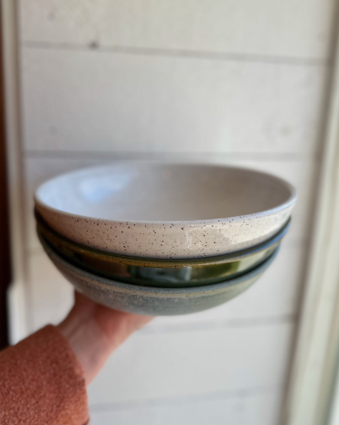 9" Large Platebowl (Multiple Colors) | Schyler the Potter, Made in MI