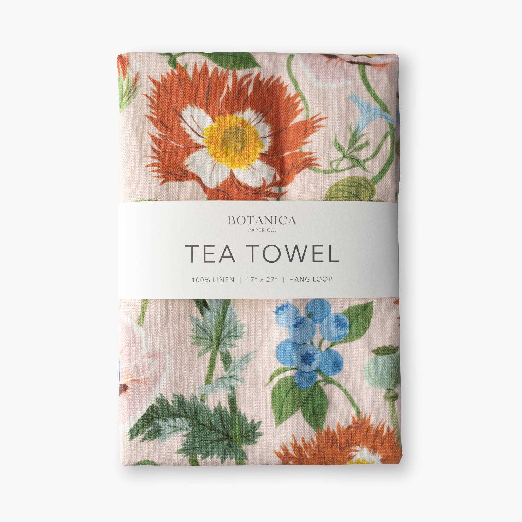 Botanica Paper Co. - HERB GARDEN 100% LINEN TEA TOWEL - Thumbnail 2
