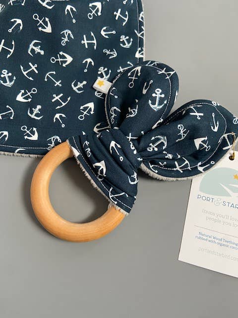 Anchors Aweigh Teether | Port & Starbird