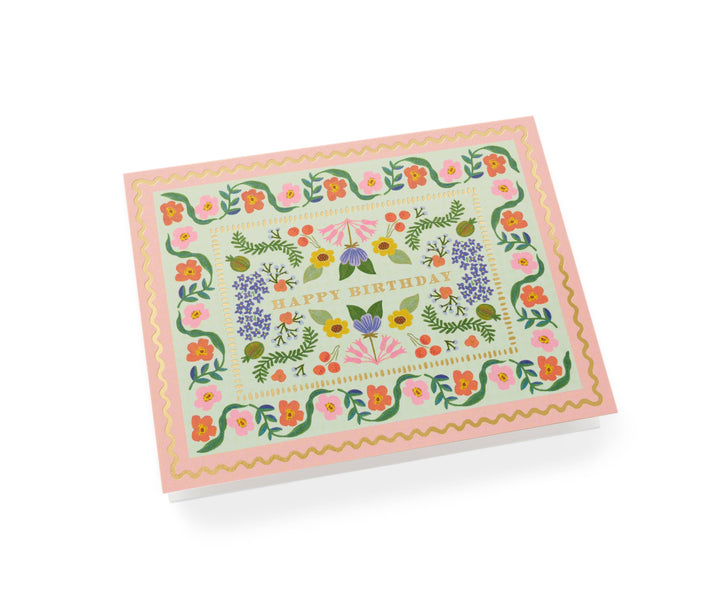 Rifle Paper Co. - Sicily Garden Birthday Card