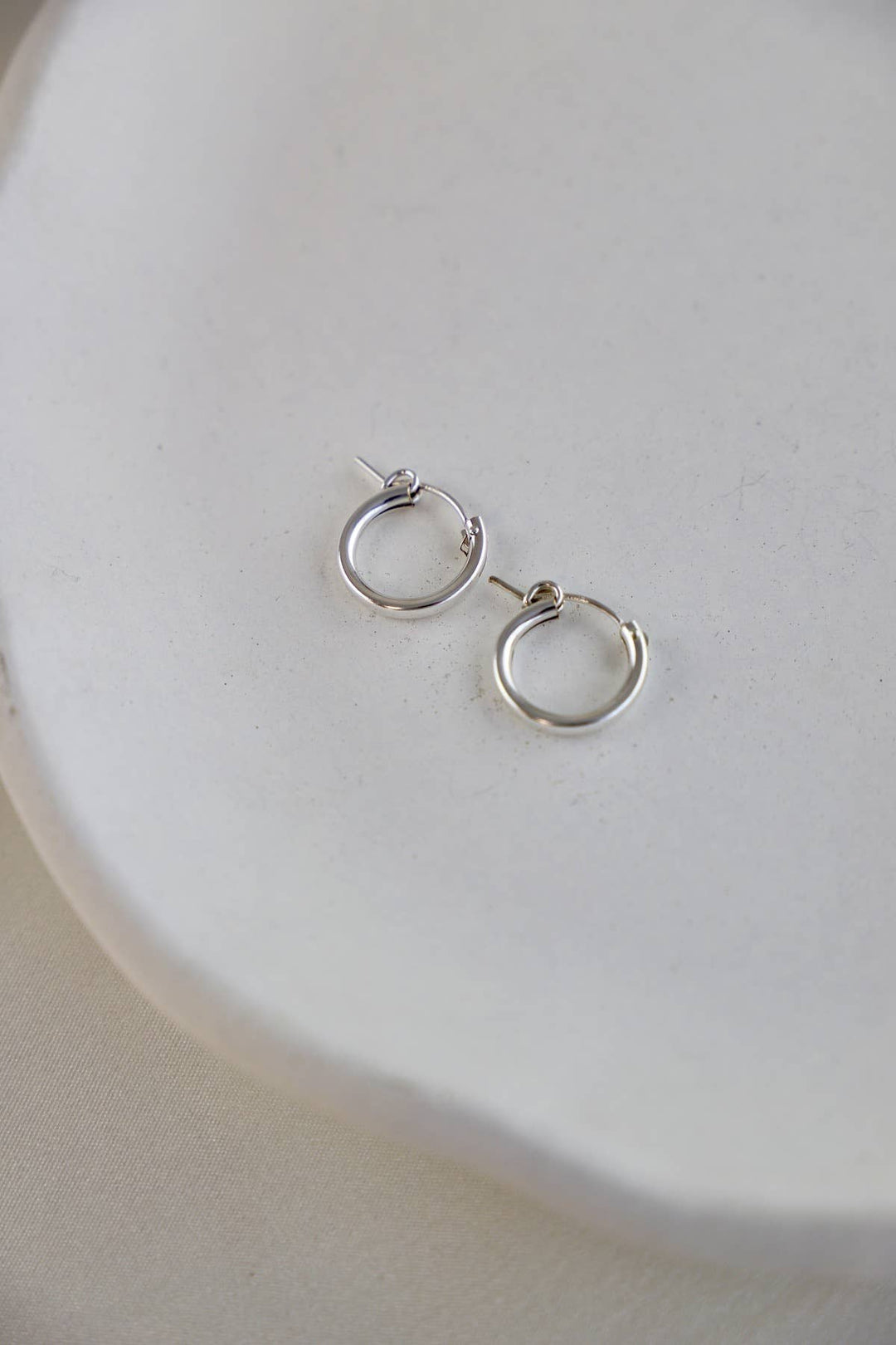 Sterling Silver Standard Hoops | Katie Waltman Jewelry