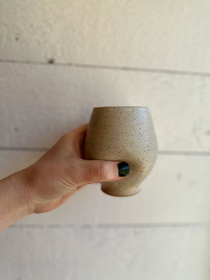 Thumb Cup (Multiple Colors) | Schyler the Pottery, Made in MI