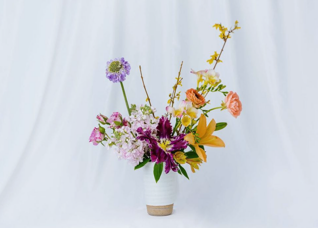 Hand Thrown Flared Vase