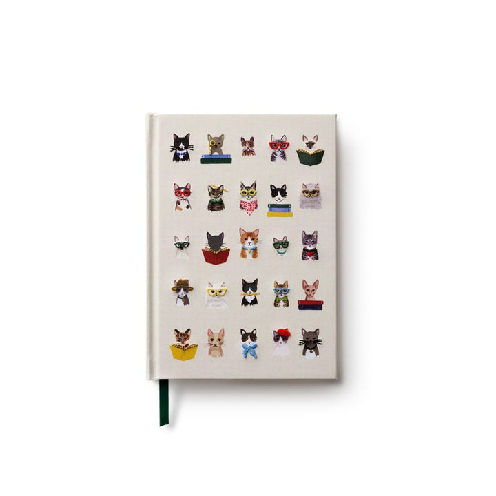 Studious Dogs Embroidered Journal