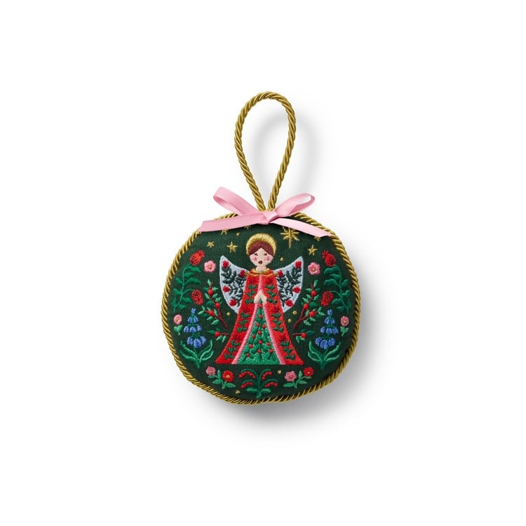 Nativity Angel Embroidered Ornament